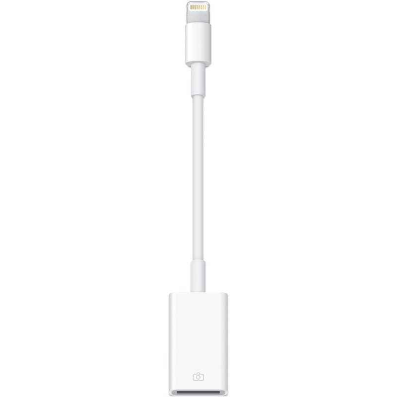 Adaptor USB smartphone Apple- LightningT) la USB 2.0M)- cauciuc- alb- md821zm/atimbru verde 0.08 lei)
