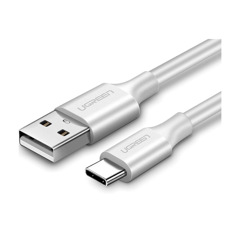 CABLU alimentare si date Ugreen- US287- Fast Charging Data Cable pt. smartphone- USB la USB Type-C 3A- nickel plating- PVC- 1m-