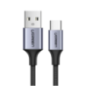 CABLU alimentare si date Ugreen- US288- Fast Charging Data Cable pt. smartphone- USB la USB Type-C 3A- nickel plating- braided-
