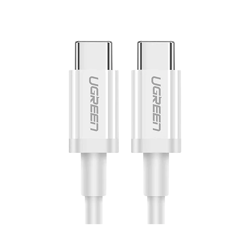 CABLU alimentare si date Ugreen- US264- Fast Charging Data Cable pt. smartphone- USB Type-C la USB Type-C 60W/3A- nickel plating