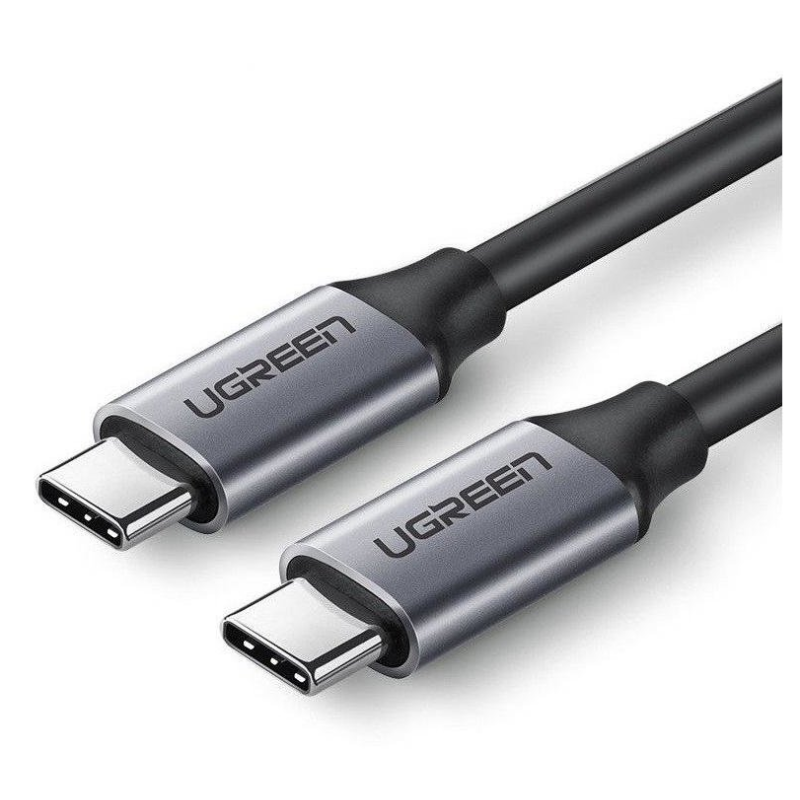 CABLU alimentare si date Ugreen- US161- Fast Charging Data Cable pt. smartphone- USB Type-C la USB Type-C 60W/3A- USB 3.1- 5Gbps