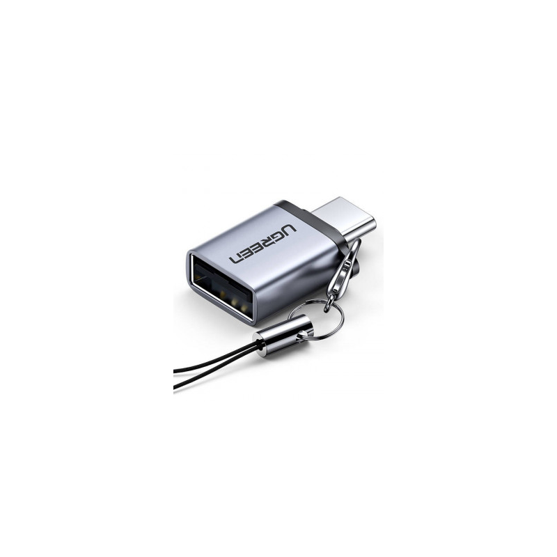 ADAPTOR Ugreen- US270- USB Type-C(T) to USB 3.0(M)- gri 50283timbru verde 0.08 lei) - 6957303852833