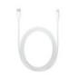 CABLU alimentare si date smartphone Apple- LightningT) la USB Type-CT)- cauciuc- lungime 2 m- alb- MKQ42ZM/Atimbru verde 0.08 le