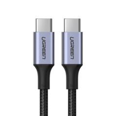 CABLU alimentare si date Ugreen- US316- Fast Charging Data Cable pt. smartphone- USB Type-C la USB Type-C 100W/5A- braided- 1.5m