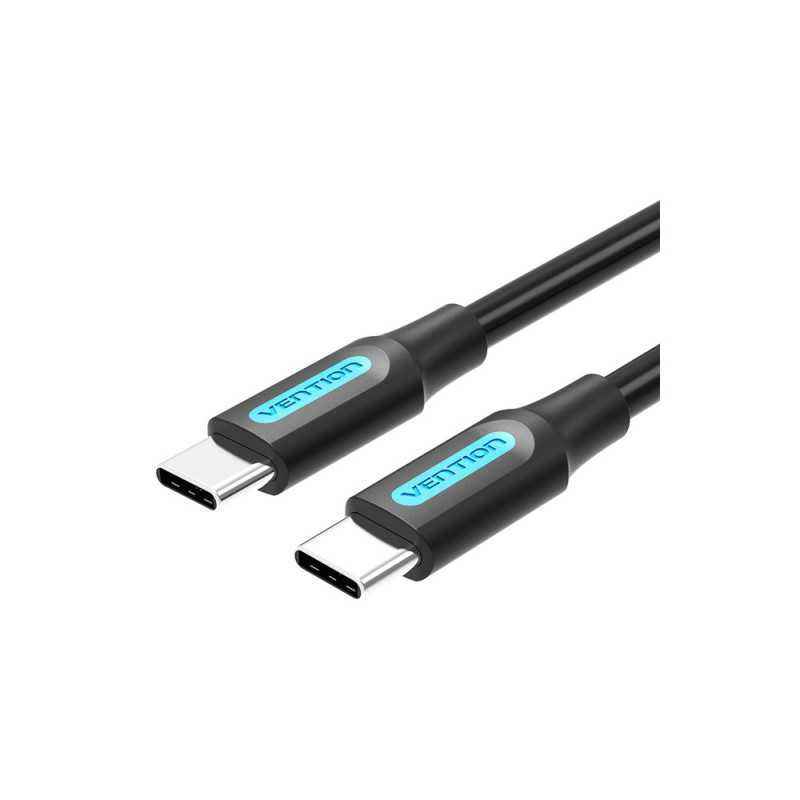 Cablu USB Vention- USB Type-CT) la USB Type-CT)- 1m rata transfer 480 Mbps- invelis PVC- negru- COSBFtimbru verde 0.18 lei) - 6