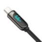 CABLU alimentare si date Baseus- Dynamic Fast Charging Data Cable pt. smartphone- USBT) la USB Type-CT)- 66W- braided- 2m- negru