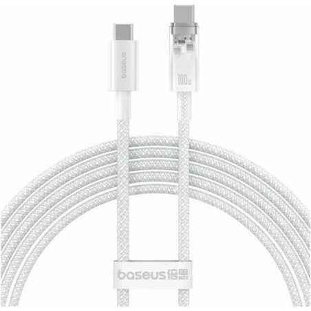 CABLU alimentare si date Baseus- Explorer Smart Temperature Control- Fast Charging Data Cable pt. smartphone- USB Type-CT) la US