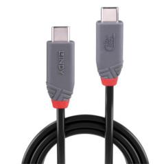 Cablu Lindy 0.8m USB4 Type C 40Gbps Anth LY-36956timbru verde 0.08 lei)