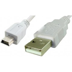 Cablu adaptor mini USB - USB A tata - 20 cm