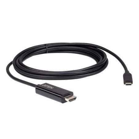 ADAPTOR video ATEN- USB Type-CT) la HDMIT)- 4K UHD3840x2160) la 60Hz- 2.7 m- UC3238-ATtimbru verde 0.08 lei)