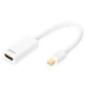 DIGITUS DisplayPort adapter cable mini DP - HDMI type A M/F 0.15m DP 1.1a compatible CE wh AK-340404-001-Wtimbru verde 0.8 lei)