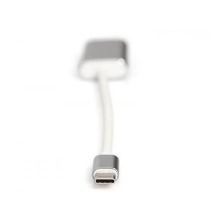 DIGITUS USB3.0 Typ C 4K HDMI grafik adaptor Alu case 20cm cable chipset CSL-C-001 white DA-70836timbru verde 0.18 lei)
