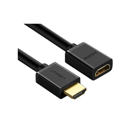 CABLU video Ugreen- HD107 adaptor HDMIT) la HDMIM)- rezolutie maxima 4K UHD3840 x 2160) la 60 Hz- conectori auriti- 2m- negru 10
