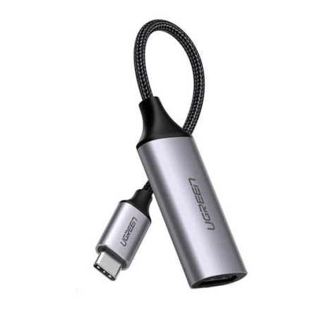 ADAPTOR video Ugreen- CM297 USB Type-CT) la 1 x HDMIM)3840 x 2160) la 60 Hz- conectori auriti- negru 70444timbru verde 0.08 lei)