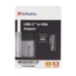 CABLU VIDEO VERBATIM- USB-C LA VGA- USB 3.1 GEN- CABLU VGA- 10 CM 49145TIMBRU VERDE 0.18 LEI)