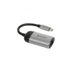 CABLU ETHERNET VERBATIM - USB-C- CABLU 10CM 49146TIMBRU VERDE 0.18 LEI)