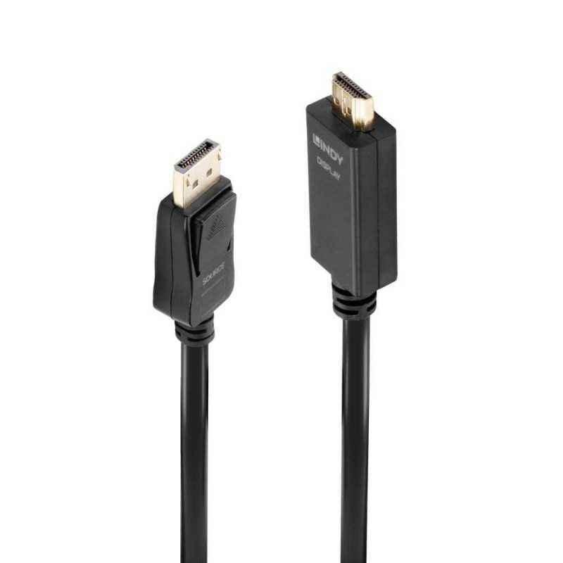 Cablu Lindy 5m DisplayPort to HDMI 10.2G- LY-36924timbru verde 0.8 lei)