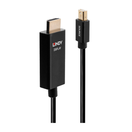 Cablu Lindy 1m Mini DP la HDMIHDR) LY-40921timbru verde 0.18 lei)