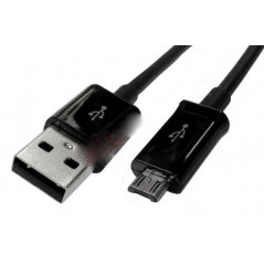 Cablu date USB A tata - micro USB tata - negru