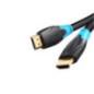 Cablu video Vention- HDMI(T) la HDMI(T)- 1m- rezolutie maxima 4K la 60Hz- conectori auriti- cupru- invelis PVC- negru- AACBFtimb