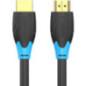 Cablu video Vention- HDMI(T) la HDMI(T)- 3m- rezolutie maxima 4K la 60Hz- conectori auriti- cupru- invelis PVC- negru- AACBItimb