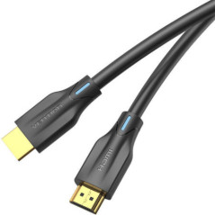 Cablu video Vention- HDMI(T) la HDMI(T)- 2m- rezolutie maxima 8K la 60Hz/4K la 120Hz- conectori auriti- cupru/argint- invelis PV