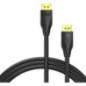 Cablu video Vention- DisplayPort(T) la DisplayPort(T)- 2m- rezolutie maxima 8K la 60Hz/4K la 120Hz- conectori auriti- cupru/argi