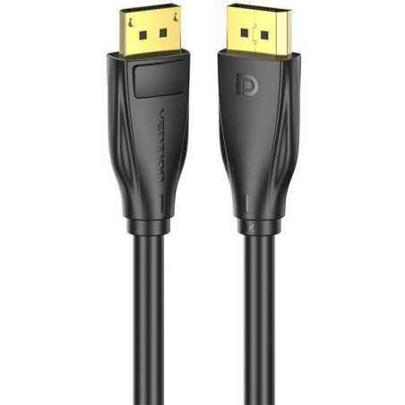 Cablu video Vention- DisplayPort(T) la DisplayPort(T)- 5m- rezolutie maxima 8K la 60Hz/4K la 120Hz- conectori auriti- cupru/argi