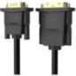 Cablu video Vention- DVI-D(T) la VGA(T)- 1.5m- rezolutie maxima 1080p la 60 Hz- conectori auriti- cupru- invelis PVC- negru- EAB