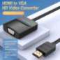 Convertor video Vention- HDMI(T) la VGAM) si Jack 3.5mmM)- 0.15m- rezolutie maxima 1080p la 60 Hz- conectori auriti- 5V/1A- inve