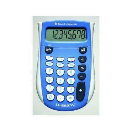 CALCULATOR de BIROU Texas Instruments TI-503SV- 12 DIGITI TI000946timbru verde 0.18 lei)