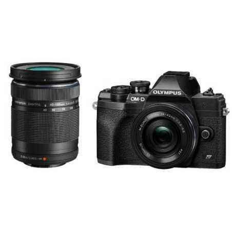 CAMERE foto Olympus E-M10 IV 1442 EZ Pancake Double Zoom Kit blk/blk V207132BE010timbru verde 1.2 lei)