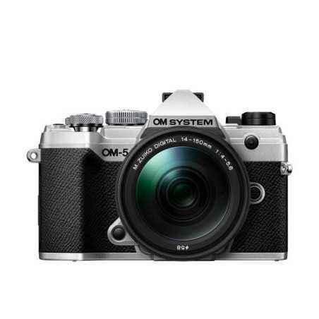CAMERE foto Olympus 5 body silver M.Zuiko Digital 14-150mm F4-5.6 II lens KIT V210021SE000timbru verde 1.2 lei)