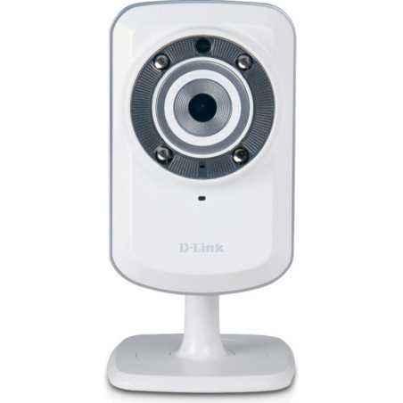 CAMERA IP D-Link- stand- pt. interior- dist. IR 5 m- tip lentila fixa 5.01 mm- 0.3 Mpx- cu fir - wi-fi- microfon da- PoE nu- car