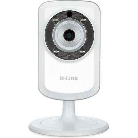 CAMERA IP D-Link- stand- pt. interior- dist. IR 5 m- tip lentila fixa 3.15 mm- 0.3 Mpx- cu fir - wi-fi- microfon da- PoE nu- car