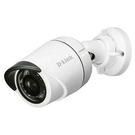 CAMERA IP D-Link- bullet- pt. interior - exterior- dist. IR 20 m- tip lentila fixa 3.6 mm- 3 Mpx- cu fir- microfon nu- PoE da- c