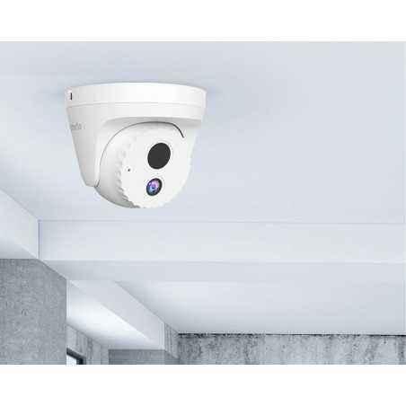 CAMERA IP Tenda- dome pt. interior - exterior- dist. IR 30 m- tip lentila fixa 4 mm- 4 Mpx- microfon- PoE- IC7-PRS-4 timbru ve