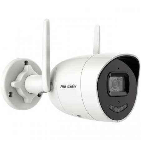 CAMERA IP Hikvision- bullet pt. interior - exterior- dist. IR 30 m- tip lentila fixa 2.8 mm- 2 Mpx- slot SD card- DS-2CV2027G0-