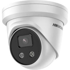 CAMERA IP Hikvision- turret pt. interior - exterior- dist. IR 30 m- tip lentila fixa 4 mm- 8 Mpx- microfon- PoE- carcasa metal