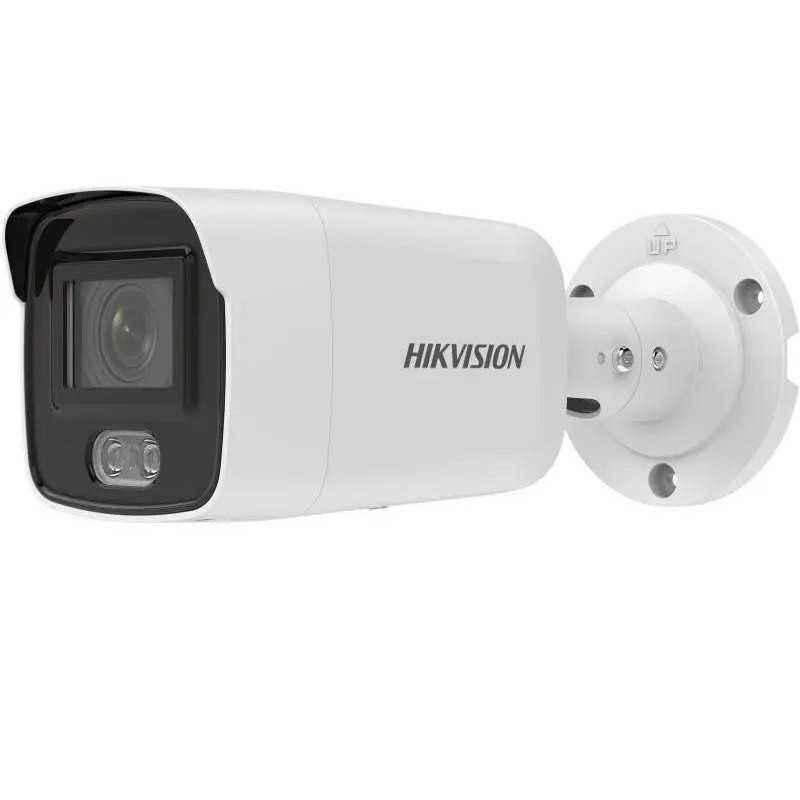 CAMERA IP Hikvision- bullet pt. interior - exterior- dist. IR 40 m- tip lentila fixa 2.8 mm- 2 Mpx- PoE- slot SD card- DS-2CD20