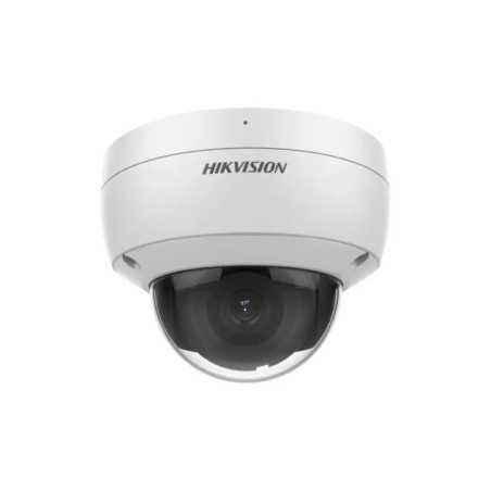 CAMERA IP Hikvision- dome pt. interior - exterior- dist. IR 30 m- tip lentila fixa 2.8 mm- 2 Mpx- microfon- PoE- carcasa metal