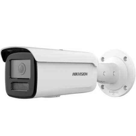 CAMERA IP Hikvision- bullet pt. exterior- dist. IR 80 m- tip lentila fixa 2.8 mm- 2 Mpx- PoE- carcasa metal- slot SD card- DS-2