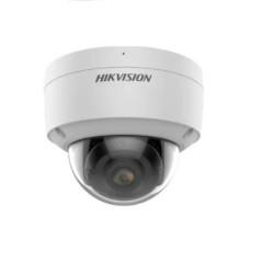 CAMERA IP Hikvision- dome pt. interior - exterior- dist. IR 30 m- tip lentila fixa 2.8 mm- 2 Mpx- microfon- slot SD card- DS-2