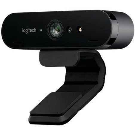 CAMERA web LOGITECH BRIO 4k- 4K UHD rez 3840 x 2160- USB 3.0- microfon- negru- 960-001106timbru verde 0.18 lei)