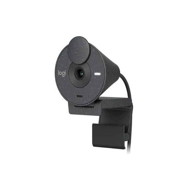 LOGITECH Brio 300 Full HD webcam - GRAPHITE - USB 960-001436timbru verde 0.18 lei)