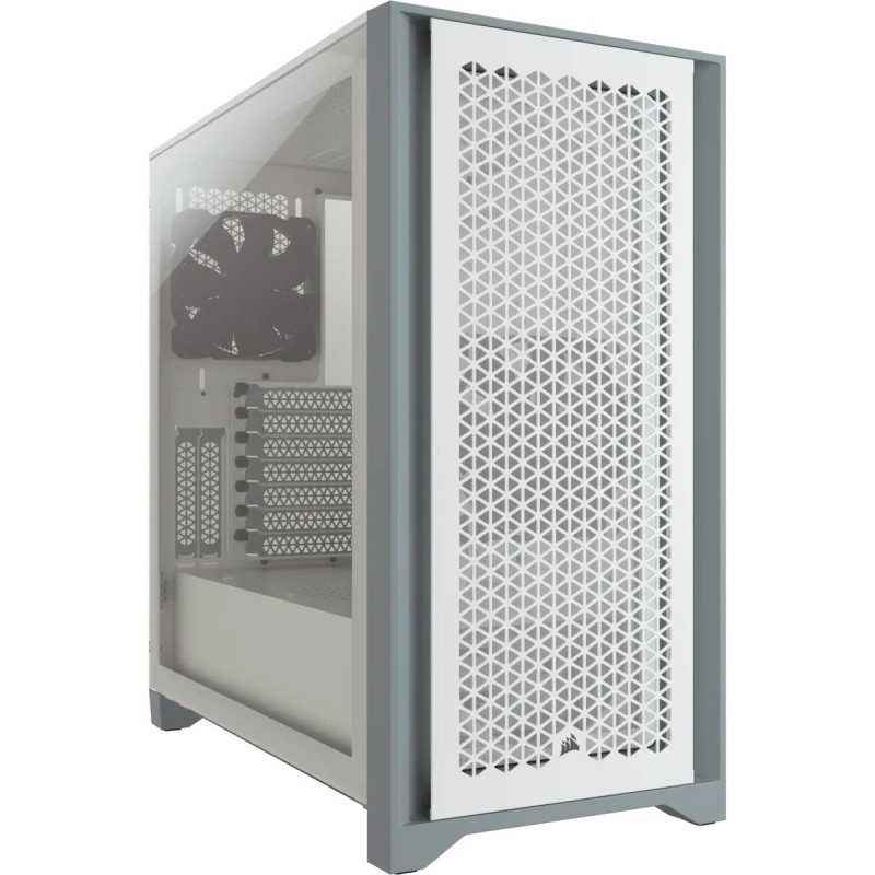 CARCASA CORSAIR Middle Tower- ATX- 4000D- fara sursa- sticla securizata- fan x 2- USB 3.0 x 2- USB 3.1 gen 2 Type-C x 1- Jack 3.