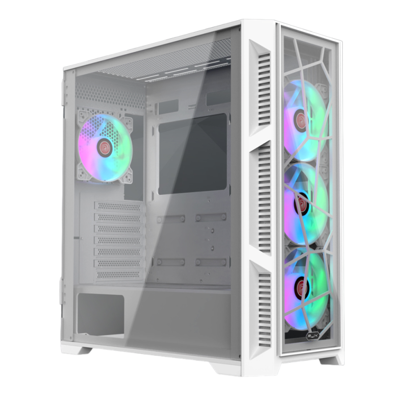 Carcasa RAIJINTEK PONOS ULTRA TG4- ATX- Alb 0R20B00227timbru verde 0.32 lei)
