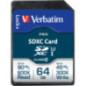 SD CARD VERBATIM SDXC 64GBClasa 10) PRO UHS-I- 47022timbru verde 0.03 lei)
