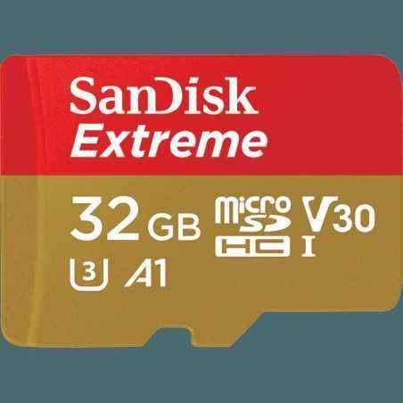 CARD MicroSD SANDISK- 32 GB- microSDHC- clasa 10- standard UHS-I U3- SDSQXAF-032G-GN6MAtimbru verde 0.03 lei)