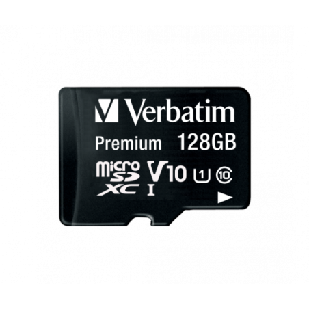MEMORIE SD CARD VERBATIM 128GB CLASA 10 ADAPTOR INCLUS 44085TIMBRU VERDE 0.03 LEI)